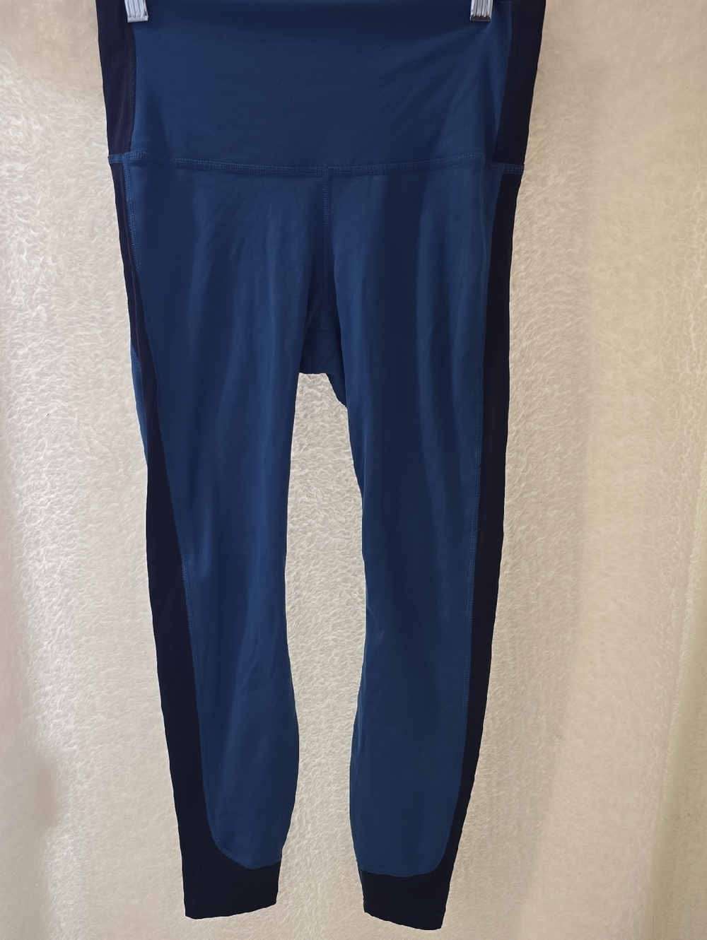 Nike Yoga High-Waisted 7/8 Ribbed-Panel Leggings